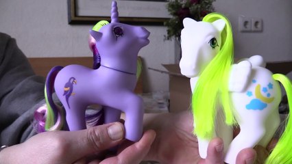 MY LITTLE PONY-UNBOXING PONY POST MOONSHIMMER AND PURPLE MIMIC