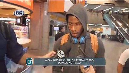 Gil deixa Corinthians nos EUA e chega à São Paulo