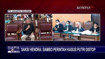 Hendra Sebutkan Sejumlah Perintah Sambo, Salah Satunya Stop Kasus Dugaan Pelecehan Putri!