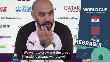 Morocco 'pushed to the limit' - Regragui