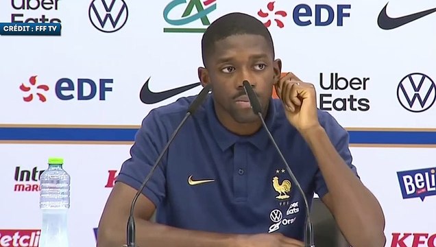 Ousmane Dembélé compare l'ambiance de 2022 à celle de 2018