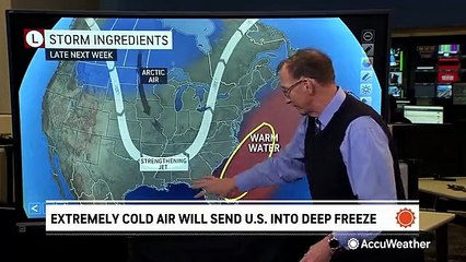 A frigid, cold Christmas week ahead