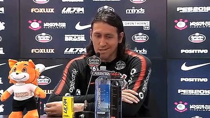 Confira entrevista do goleiro Cássio no CT Joaquim Grava