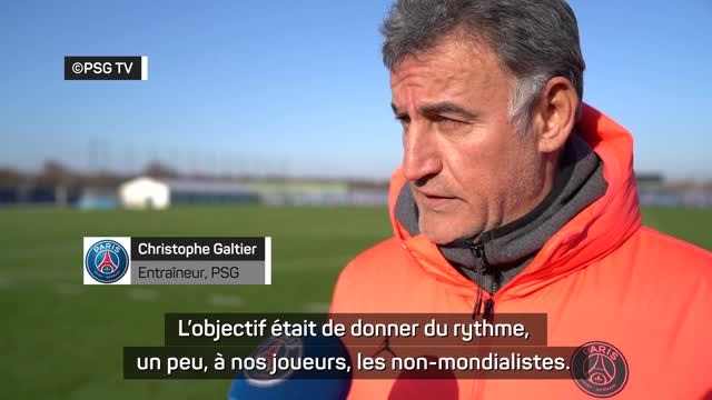 Amical - Galtier après la victoire PSG en match de reprise : De la satisfaction
