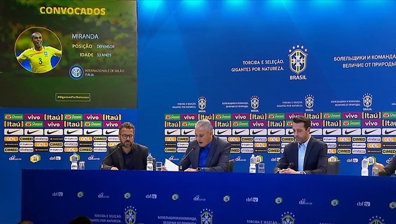 Convocação Tite - 14052018