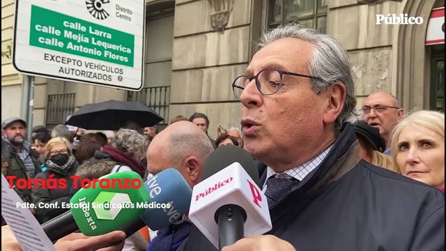 Tomás Toranzo, presidente de la Confederación Estatal de Sindicatos Médicos: La administración no ha mostrado ningún interés por desbloquear el conflicto