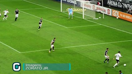 Veja o gol da vitória do Corinthians contra o Vasco