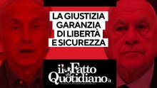 "La giustizia garanzia di libertà e sicurezza". Il ministro Carlo Nordio a confronto con Daniele Capezzone e Marco Travaglio