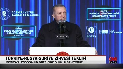 Cumhurbaşkanı Erdoğan'ın önerisine Rusya'dan destek