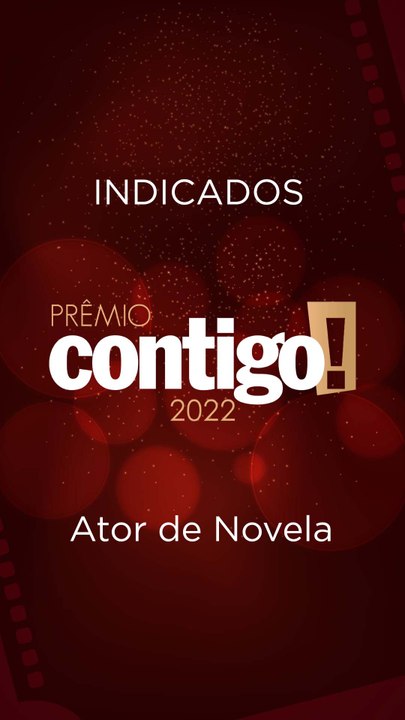 INDICADOS A ATOR DE NOVELA - PRÊMIO CONTIGO #shorts
