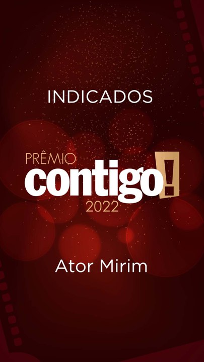 INDICADOS A ATOR MIRIM  - PRÊMIO CONTIGO #shorts