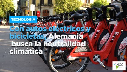 Download Video: Con autos eléctricos y bicicletas, Alemania busca la neutralidad climática