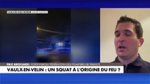Éric Brocardi sur l'incendie à Vaulx-en-Velin : «C'est un engagement total des sapeurs-pompiers»