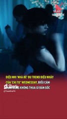 Diệu Nhi 'Nhà Bè' đu trend  Wednesday, biểu cảm lạnh lùng không thua gì bản gốc_ TGT