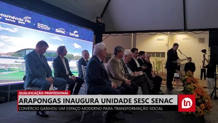 Arapongas inaugura unidade integrada Sesc Senac