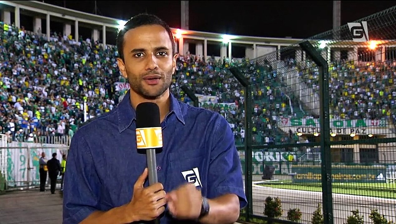 Torcida alviverde comemora classificação
