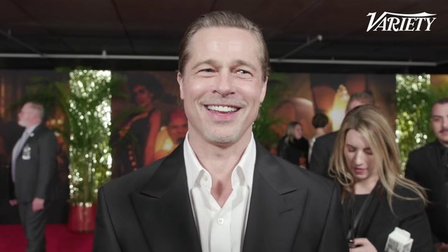 Brad Pitt Babylon Red Carpet