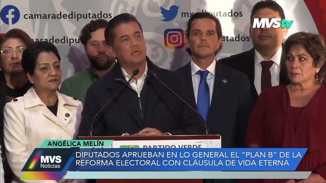 Diputados aprueban en lo general el Plan B de la Reforma Electoral con cláusula de vida eterna- MVS Noticias 16 dic 2022