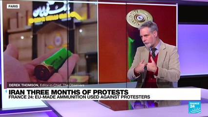 EU-made ammunitions used against Iranian protesters