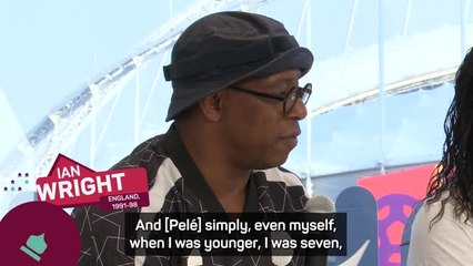 'Pele made me want to play football' - Ian Wright