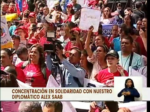 Fuerzas revolucionarias se movilizan en respaldo al diplomático Alex Saab