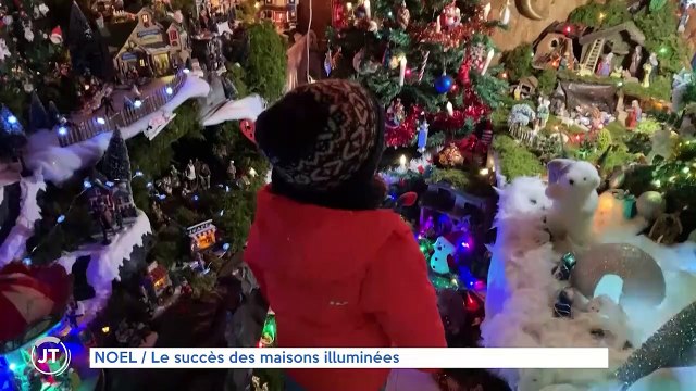NOËL / Le succès des maisons illuminées