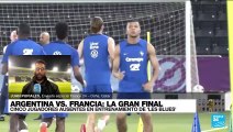 Informe desde Doha: cinco jugadores franceses estuvieron ausentes del entrenamiento