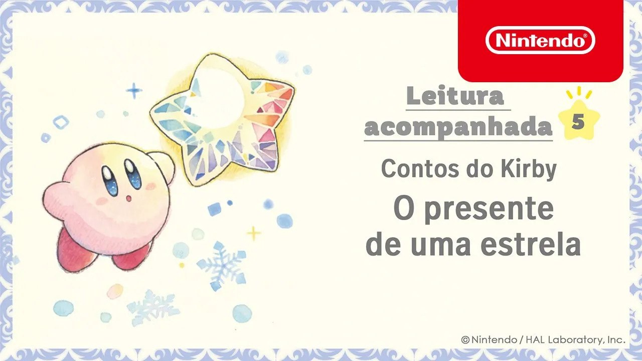 Contos do Kirby - Leitura acompanhada 5: O presente de uma estrela