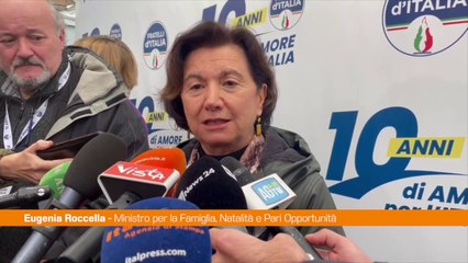 Roccella "Va ricostruita una cultura favorevole alla maternità"