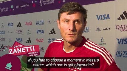 Lifting the World Cup will be Messi's career highlight - Zanetti