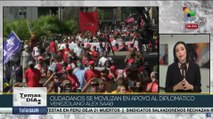 Miles de ciudadanos se movilizan en apoyo al diplomático venezolano Alex Saab