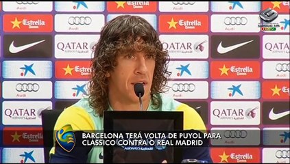 Jogadores esquentam o clássico Real Madrid-Barcelona