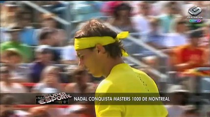 Nadal vence novato canadense e conquista o Masters 1000 de Montreal