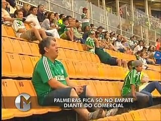 Palmeiras 2 x 2 Comercial  15042012  19ª rodada  Melhores Momentos