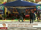 I Expo Juventud y Deportes Premios 2022 ofrece diversas actividades recreativas durante el día