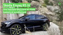 Test Skoda Enyaq RS iV : une familiale électrique en mode baskets et survêtement