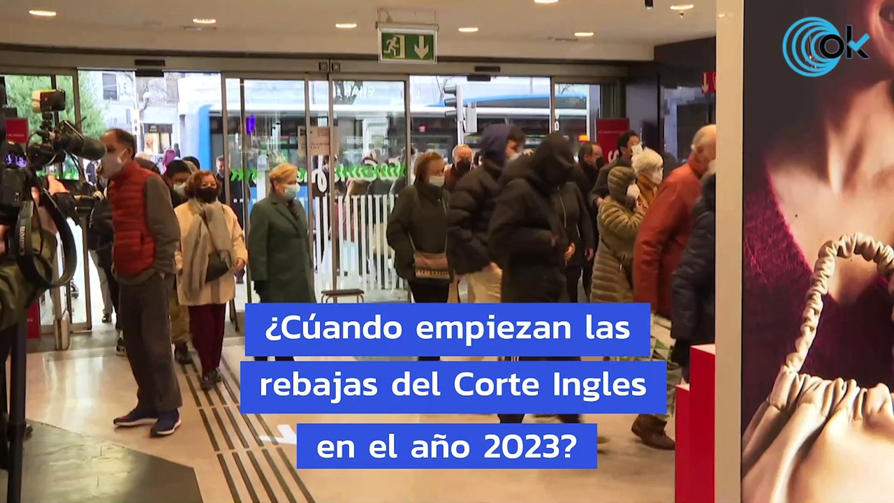 Cuándo empiezan las rebajas de invierno 2022 de El Corte Inglés