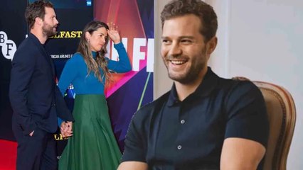 'It was the first time someone saw the sacrifice': Jamie Dornan touched on his wife Amelia Warner