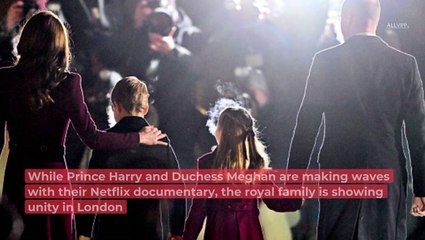 NEW Appearance: William, Kate, Charlotte and George - A Beautiful Family!