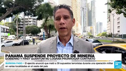 Informe desde Ciudad de Panamá: Gobierno suspende proyecto de minería