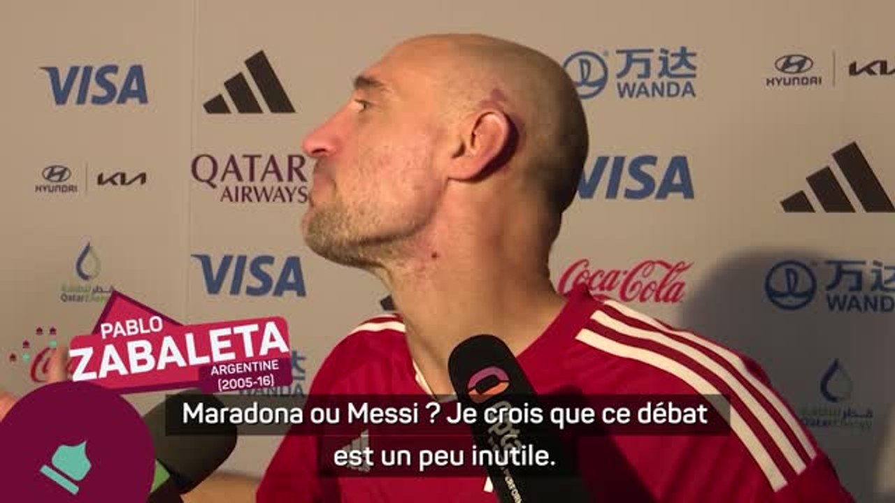 Argentine - Zabaleta veut arrêter d'opposer Maradona à Messi : "Profitons de la joie d'avoir deux des meilleurs joueurs de l'histoire"