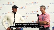 Tiger ready for 'special' moment playing alongside son Charlie