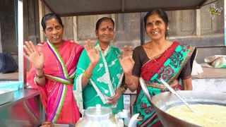 Marathi Ladies Selling Famous Kolhapuri Basundi Chai Rs. 10_- Only l Kolhapur Street Food
