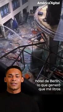 Contenía más de 1.500 peces: un inmenso acuario estalló y causó varios estragos en un hotel de Berlín