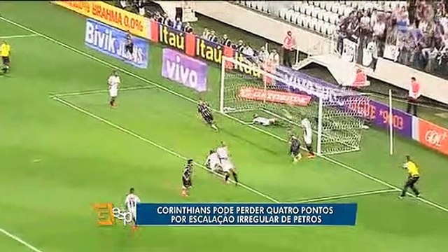 Procuradoria denuncia Corinthians e equipe pode perder 4 pontos
