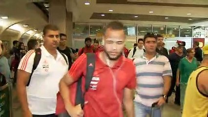 Desembarque do Flamengo em São Paulo