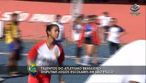 Atletas mirins do atletismo disputam Jogos Escolares