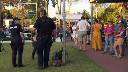 Vigil held for the victims of Monday night's tragic shooting