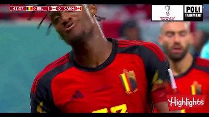 BELGIUM VS CANADA | MATCH HIGHLIGHTS - QATAR FIFA WORLD CUP 2022