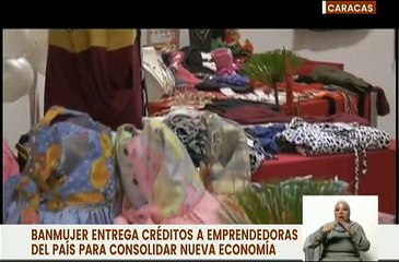 Banmujer entrega créditos a emprendedoras para fortalecer la economía productiva